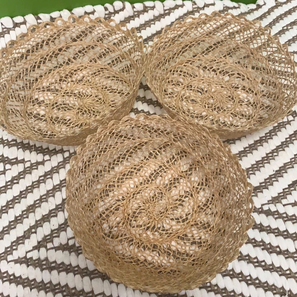 Boho baskets:::: set of 3